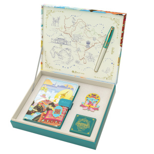 毕加索官方旗舰店5523环球之旅（印度）钢笔笔记本礼盒男士商务办公学生练字笔送礼礼品企业定制刻字刻logo