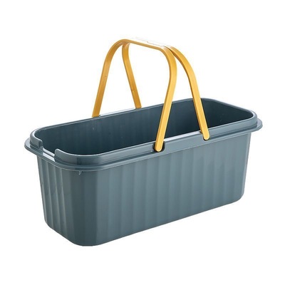 加长款长方形塑料拖把桶家用大容量拖布桶手提加厚洗地拖把挤水桶
