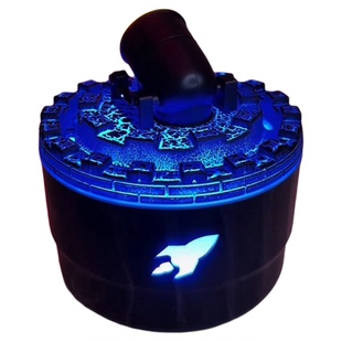 创意大炮加湿器炮台火焰吐烟圈香薰机放桌面空气大炮弹送男生礼物