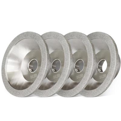 电镀金刚石碗型砂轮钻石合金砂轮钨钢铣刀钻头碗形沙轮磨刀机砂轮
