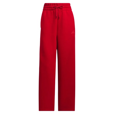Adidas阿迪达斯PANTS 高腰宽松阔腿运动直筒裤JZ1643