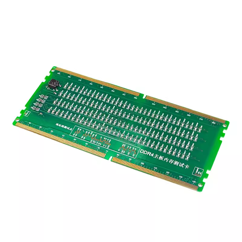 DDR4台式电脑内存测试卡4带灯内存测试卡DDR3带灯主板维修测试仪