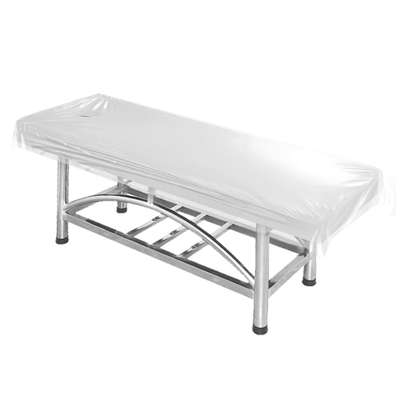 加厚一次性搓澡床单防水膜浴布搓背桑拿塑料会所浴场澡堂水疗床膜