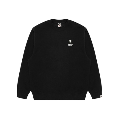 Aape旗舰店小标徽章薄绒圆领卫衣