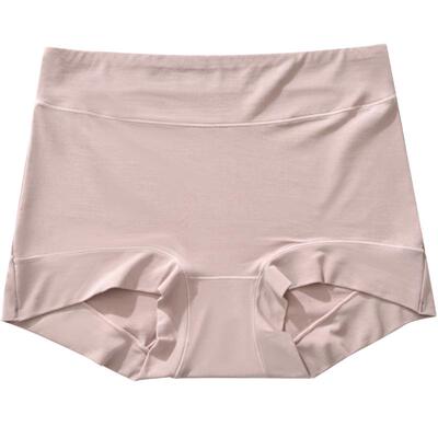 四角无痕高腰收腹提臀平角裤