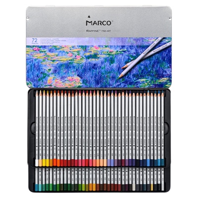 MARCO马可彩铅动漫专用油性彩铅