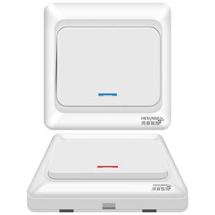 无线遥控开关面板免布线220v家用电灯双控随意贴远程控制卧室