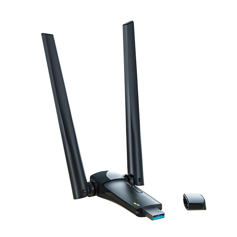 磊科NW360PRO免驱动无线网卡台式机wifi接收器电脑usb免下载即插即用笔记本外置双天线模拟AP发射器以太网