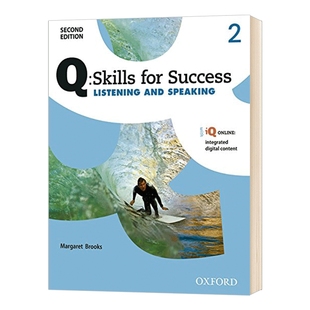 英文原版 牛津学术成功系列教材听说2 Oxford Q Skills for Success Listening and Speaking 2 英文版进口英语词汇语言学习书籍