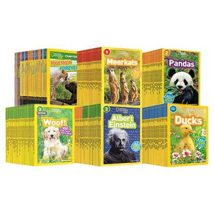 美国国家地理分级阅读 National Geographic Kids Readers 入门级 L1 L2 L3 儿童英语启蒙自然拼读绘本 英文原版儿童分级读物