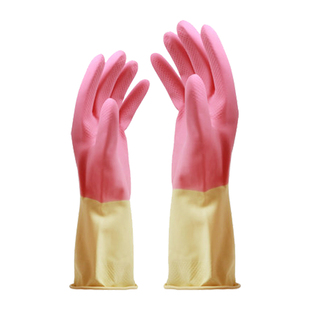 利兵洗碗手套家务厨房耐用型家用橡胶皮洗衣服女防水乳胶清洁加厚