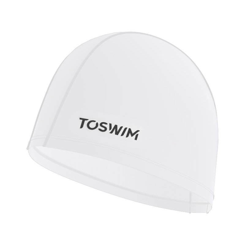 TOSWIMpu布料游泳帽长发专用