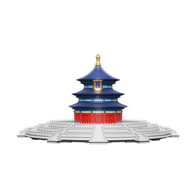 千年榫营造积木天坛祈年殿纪念版古建筑模型榫卯积木摆件礼物女生