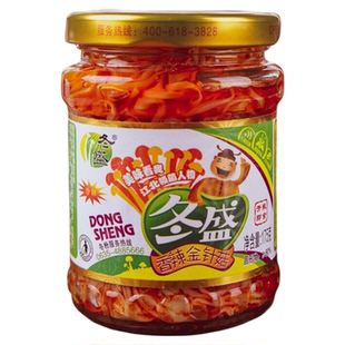 冬盛 香辣 /红油 金针菇 即食 拌面 菌菇下饭菜