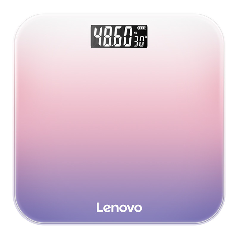 Lenovo/联想体重秤家用高精准小型电子称宿舍减肥专用人体计重秤