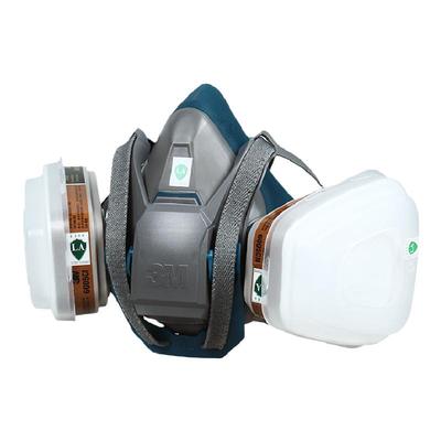 3m6502ql防毒面具喷漆呼吸罩舒适