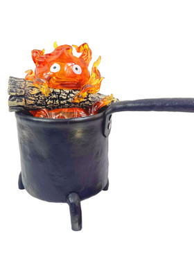 卡西法火焰氛围小夜灯桌面摆件