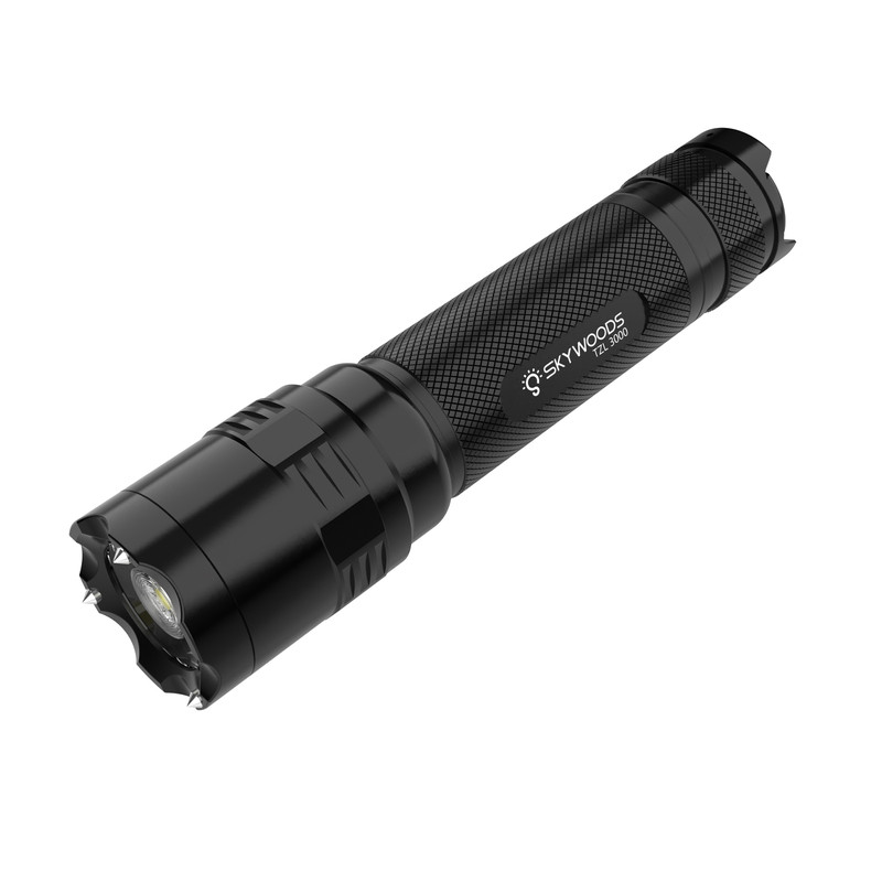 SKYWOODS可变焦专业户外强光手电筒TZL3000照明LED远射战术超亮