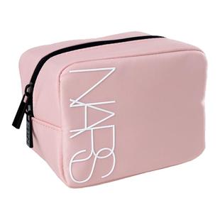 NARS娜斯粉色化妆包 专柜赠品七夕限定粉嫩收纳包 便携手拿小方包