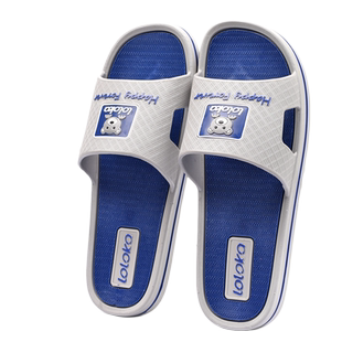 路路佳家用凉拖鞋男夏季室内家居浴室洗澡拖板软底外穿居家拖鞋女