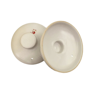 康舒陶瓷家用砂锅盖子配件中药壶黑白色煲汤锅盖砂锅盖单卖耐高温