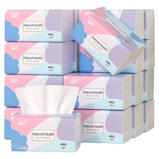 小蛮熊24包宿舍纸巾纸抽整箱家用实惠装餐巾纸可擦手厕纸卫生纸