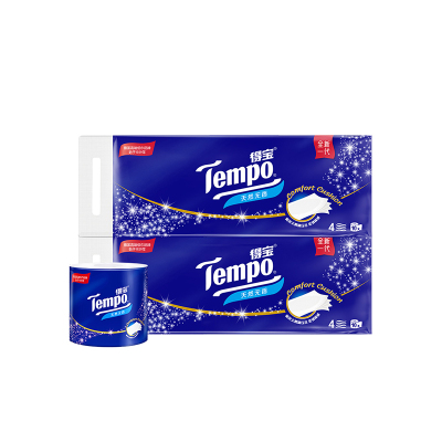 tempo得宝有芯卷纸4层加厚20卷纸