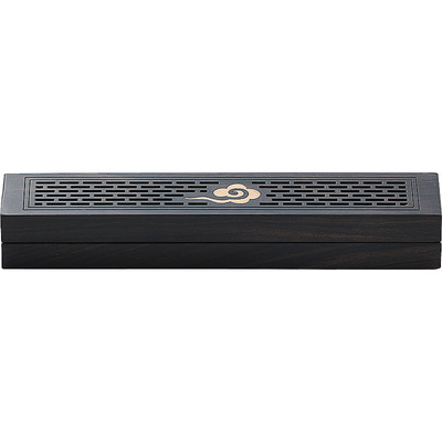 青沉线香盒黑檀木短款旅行香盒