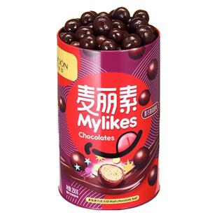 歌斐颂黑巧克力跳跳糖麦丽素朱古力怀旧儿童办公休闲哇网红零食