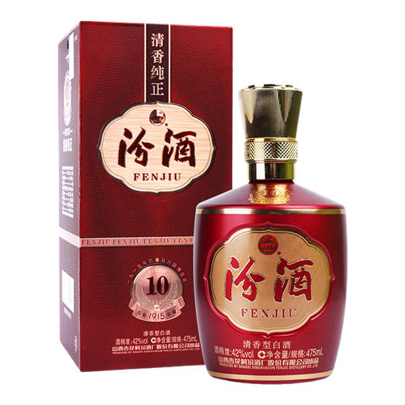 42度巴拿马10汾酒475mL*1瓶