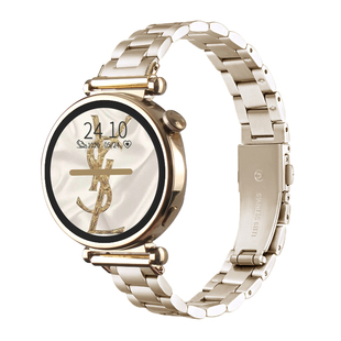 适用华为GT5/gt4表带gt6新款金属钢带watch5pro女表高级感运动手表带watchgt5腕表链专用gt4pro高级感gt2女款