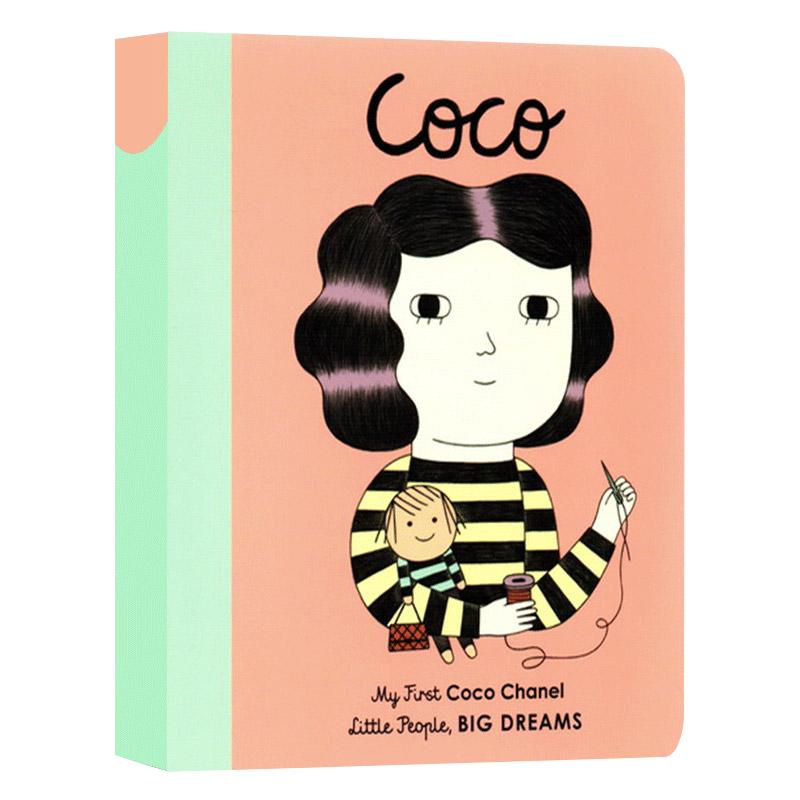 小人物大梦想 可可香奈儿 英文原版 Little People Big Dreams Coco Chanel 小人物大梦想系列女孩篇 儿童英语启蒙图画书 英语书籍