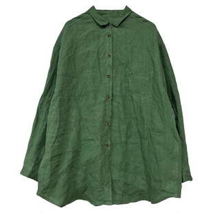 沉香布衣草堂短衣衬衫亚麻 自制 单层多色衬衫上衣开衫