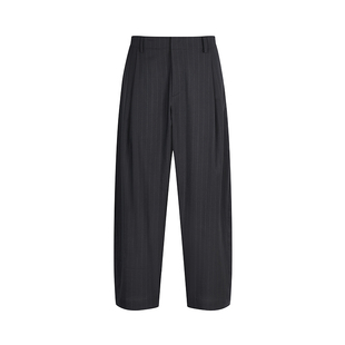 [商场同款]速写男装2025秋季新品休闲裤长裤宽松弯刀裤9P7E10020