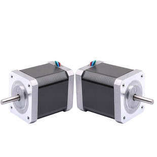 雷赛42步进电机42CM02/04/06/08两相双轴刹车驱动马达控制器套装