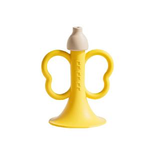 儿童小喇叭玩具婴儿配贴纸宝宝口哨乐器可啃咬硅胶可吹响新年礼物