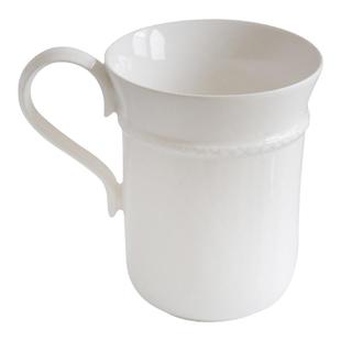 三宅家食器 德化白瓷手工仿古复古办公室主人杯中古风陶瓷马克杯