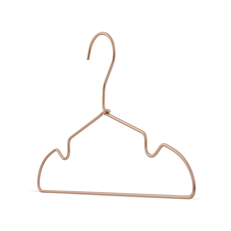 儿童衣架家用挂衣架子小宝宝专用晾晒中童大童铝合金无痕防滑撑子