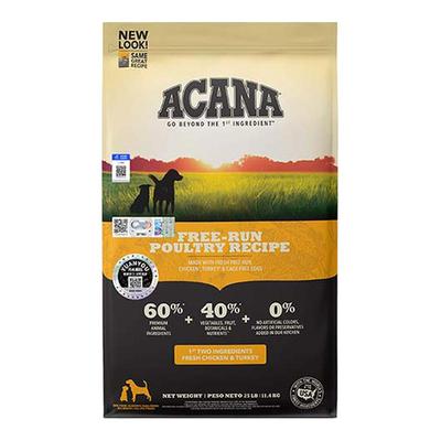 ACANA/爱肯拿草原家禽犬粮