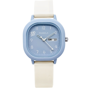 番米拉儿童手表女款女小学生女孩只看时间女童考试专用表2026新款