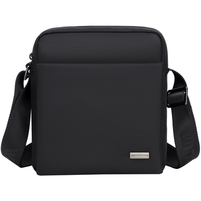 威尔伦男士休闲便携单肩斜挎包