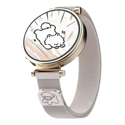 适用华为gt5手表gt4女款表带watchgt5新款watch5/4pro米兰磁吸gt3钢带GT2女士41mm专用创意GT运动创意高级感