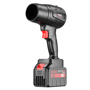 强力便携除落叶除尘除雪通用型锂电鼓风飓风涡轮风扇工业级暴风机