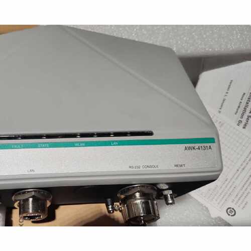 议价全新 MOXA AWK-4131A-EU-T AWK-4131A-US-T 无线AP 大量现货