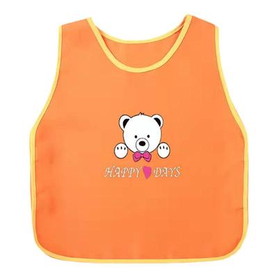 夏季中大童罩衣幼儿园定制画画衣画室防水反穿衣耐脏简易围裙套头