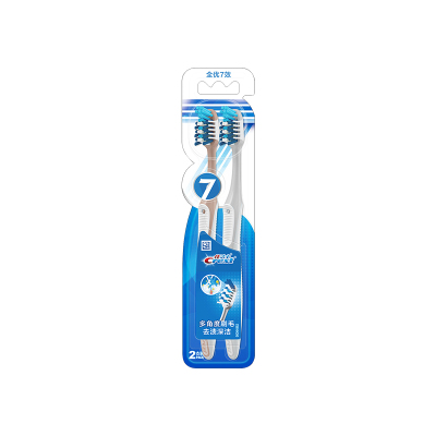 佳洁士全优七效牙刷按摩牙龈