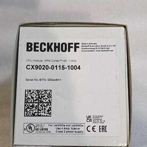 询价-倍福CX9020-0115-1004 CPU模块，德国进