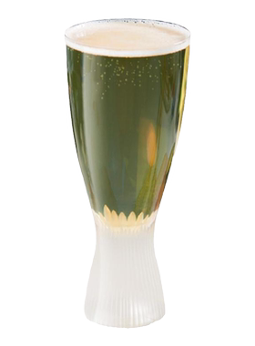 水晶玻璃啤酒刻字高脚杯