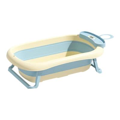 带置物架触感控温可折叠洗澡盆