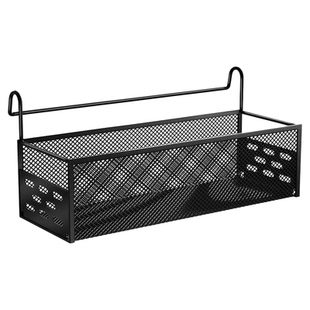 宿舍床边挂篮床头置物架免打孔大学生上下铺零食架寝室收纳篮神器